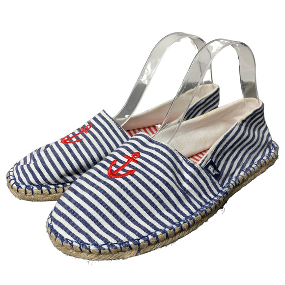 Vineyard Vines Anchor Striped Espadrille - Picture 1 of 8